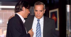 Alemany y Asensio conversando en su despacho en Madrid. Foto: Diario de Mallorca.