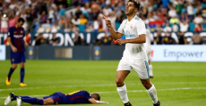 Asensio ya sabe lo que es marcarle al Barça este año en pretemporada.