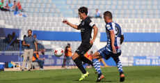 Ni con la calidad de Fullana fue suficiente para puntuar en un mal partido en la Nova Creu Alta . Foto: GuiemSports.