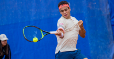 Munar durante el torneo de Caltanissetta en Sicilia. Foto: Giornale Cittadino.