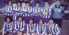 Plantilla del Karbo Deportivo. Uno de los equipos de futfem más laureados en los 80.