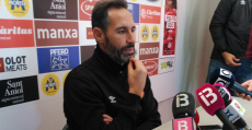 Moreno pensativo en la sala de prensa. Foto: TTdeporte.com.