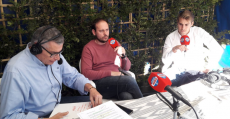Mateu Ferrer participando en el especial de Radio MARCA en el Dijous Bo junto a Guillem Llaneras. Foto: TTdeporte.com.