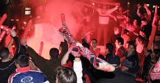 Celebraciones del título de Copa del Rey en la fuente de las Tortugas. Foto: RCDMallorca.info.