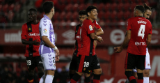 Faurlín y Russo durante el encuentro de Copa. Foto: LaLiga.