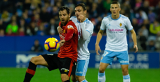 Álex López tampoco estuvo acertado de cara a gol en el tiempo de descuento. Foto: LaLiga.