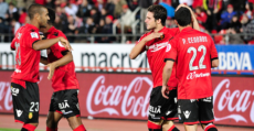 Álvaro Giménez marcó su primer gol en Primera frente al Athletic en 2011. Foto: Fútbol Balear.
