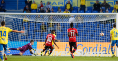 El tanto inicial de los canarios fue un espejismo. Foto: LaLiga.