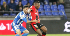 Estupiñán desaprovechó en el descuento la oportunidad de cerrar el partido. Foto: LaLiga.