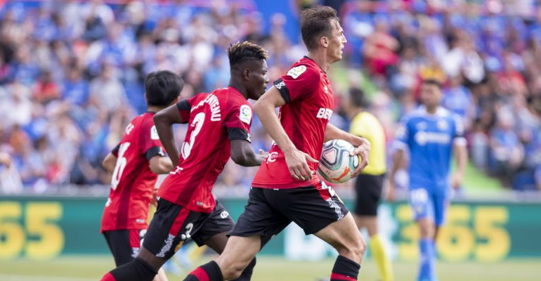 Budimir estrenó en el Coliseum de Getafe su cuenta goleadora. Foto: LaLiga.